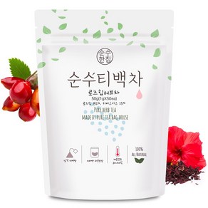 순수한집 로즈힙 허브차, 50개입, 2개, 1g