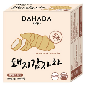 다하다 돼지감자차 티백, 1g, 100개입, 1개