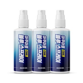 아쿠아쿨 블루 스프레이 120ml, 3개, 1개입