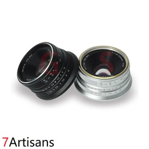 7Artisans 25mm F1.8 수동포커스 APS-C MFT 용 블랙