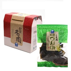 명절 자른 다시마 선물 100g5봉 말린 해초 두꺼운 쌈 육수 국물 조미료 건조 추석 설, 100g, 5개