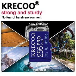 KRECOO® 마이크로 SD 카드 모바일 카메라 마이크로 TF 고속 메모리 카드 SD 카드 메모리 카드 300S 메모리 카드 어댑터 포함 디지털 카메라 SD 메모리 카드