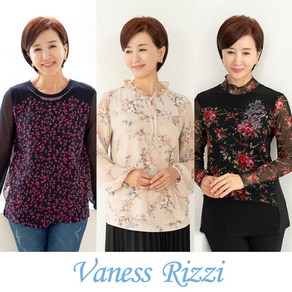 [Vaness Rizzi] 바네사리찌 여성 샤르망 블라우스 3종