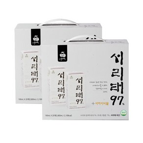 두보원 서리태 97 검은콩두유, 190ml, 40개