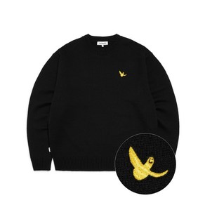 마크곤잘레스 ANGEL WAPPEN OG KNIT SWEATER - BLACK Z241UKT010099 558444