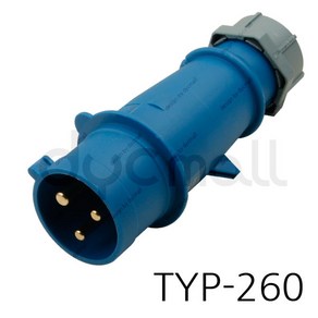 메네키스 TYP260 산업용 리셉터클 플러그 230V 32A