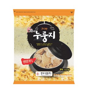 한도식품 맛나 누룽지 4.5kg, 6개