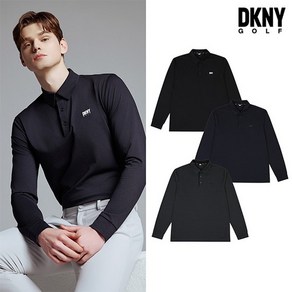 [DKNY GOLF] 롱슬리브 카라 긴팔티셔츠 남성 3컬러 택1