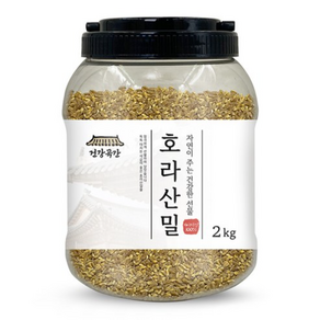 건강곡간 호주산 호라산밀 통, 2kg, 1개