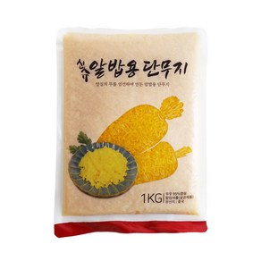 [인생건어물] 알밥 단무지 1kg 안주재료, 1개