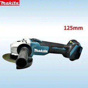 Makita DGA404 연마기 연마기 공구 무선 18V 전동 공구 전기 연마기 앵글 연마기 브러시리스 샌딩기 앵글 컷 125mm, 1) 125MM, 1개