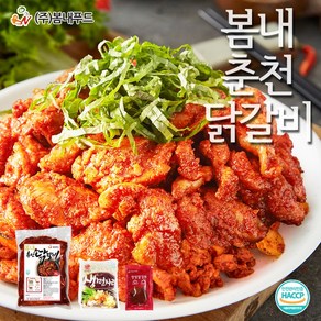 봄내푸드 봄내춘천닭갈비 1kg+소스1+우동1, 1kg, 1개