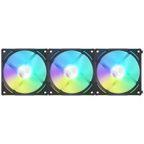 리안리 UNI FAN AL120 V2 블랙 (3PACK) 서린 시스템 케이스 쿨러, 1개