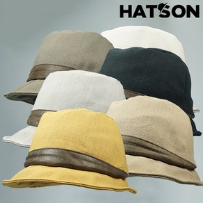 [햇츠온]H1-1602 HatsON 브랜드 남자 여자 사계절 컬러 코디 메쉬 페도라 벙거지 버킷햇 챙 햇 모자 AA