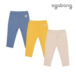 매장정품 아가방 봄리프베이직레깅스(BEIGE BLUE YELLOW)_01Q552006