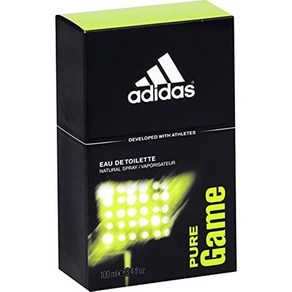 일본직발송 6. ADIDAS(アディダス) ADIDAS (아디다스) 아디다스 퓨어 게임 EDT 감귤류 그린 우디 100ML (X, One Size, One Colo, 1개