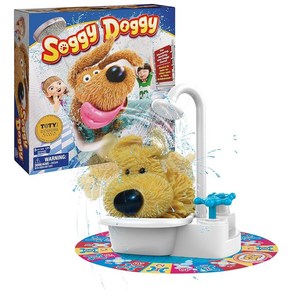 스핀마스터 가족 액션 친구 파티 Soggy Doggy 샤워하는 강아지 보드 게임