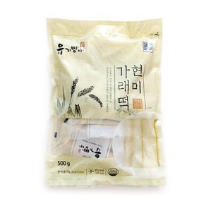 [냉동] 현미가래떡 500g, 1개