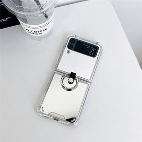 Koean Potable Ring Mio Simple Case fo Galaxy Z Flip 6 Z Flip4 Flip3 Zflip4 Flip 6 Zflip5 Cove