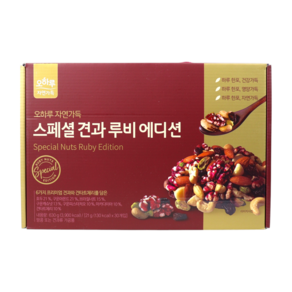 오하루 자연가득 스페셜 견과 루비에디션 1박스, 630g, 1개