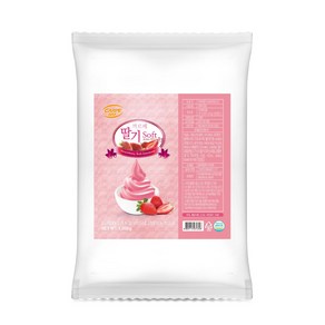 대호 까르페 딸기 소프트아이스크림 1kg 1개 소프트파우더