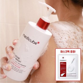 medicube 메디큐브 트러블피부 바디워시 2.0 대용량 400g 여드름 가드름 등드름 완화 + 랜덤팩 증정, 1개