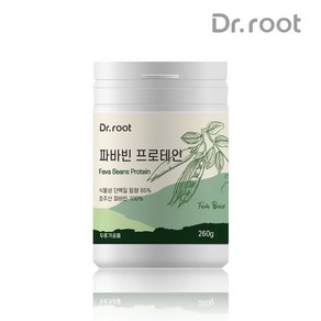 닥터루트 100% 파바빈 단백질 분말 260g 1통 호주산 파바빈콩100%, 1개