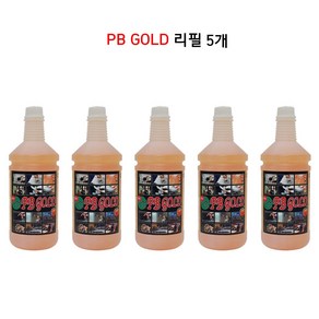 PB GOLD GOLD피비골드 다목적용 세정제 리필 1000ml 5개