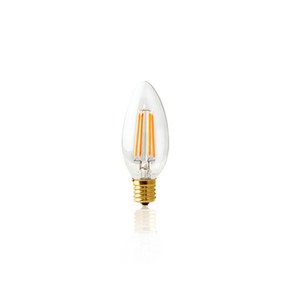 포커스엘이디 LED 촛대구 COB 3.5W E14, 전구색, 1개