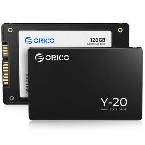 오리코 2.5형 SATA3.0 SSD 솔리드 스테이트 드라이브 Y20, 128GB