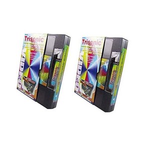 2 PACK 헤드 클리닝 비디오 테이프 카세트 VHS VCR 플레이어 레코더 습식 드라이클리너