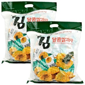 구운김 달콤 쌀과자 900g / 꿀쌀과자 대용량, 2개