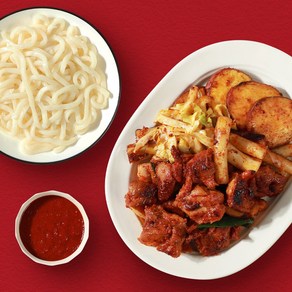 기타 [큰품닭갈비] 통닭다리살로 만든 순살 춘천닭갈비 1kg x 2팩 (춘천직송), 2개