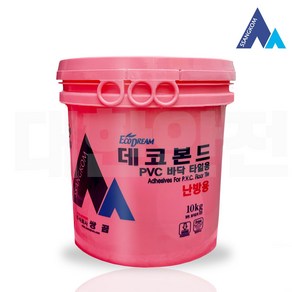 쌍곰 데코본드 난방용 PVC 바닥 타일 접착제 10KG, 1개