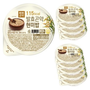 빼빼곤약 발효곤약현미밥, 150g, 10개