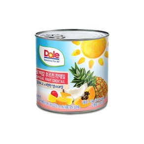 동원 Dole 트로피칼 후르츠칵테일 432g, 1개