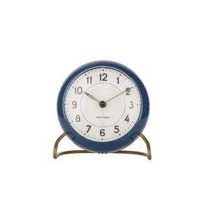 아르네야콥센 STATION 1939 TABLE CLOCK, 블루