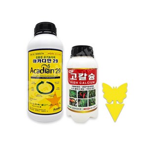 휴바스코리아 아카디안29 1L 작물생육용 유기농업자재 + 고칼슘 500ml, 1개