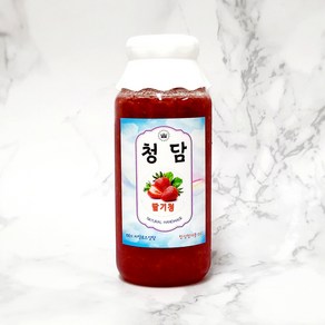 청담 자일로스 수제청 과일청 착한가격 딸기청 레몬청 자몽청 13종, 600g, 1개입, 1개