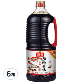 해천 해산물용 간장, 1.75L, 1.75kg, 6개