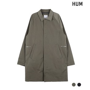 HUM 남 트윌소매변형 지퍼포인트맥코트 FHMSCCV101M