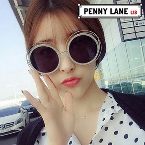 PENNY LANE 페니레인선글라스 Diana 다이아나 패피선글라스 동그란선글라스 남녀공용 면세점상품 7종