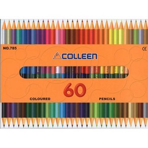 일본직발송 3. 코린 연필 (COLLEEN PENCIL) 【COLLEEN] 콜린 연필 785 원 30 개 60 색종이 박스 색연필 78