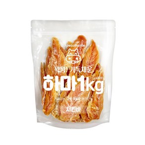 하마 실속 대용량 애견간식 치킨도너츠 1kg, 1개, 단품