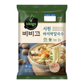 비비고 바지락 칼국수 4팩, 4개, 642g