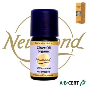 독일 노이몬트 클로브 Clove 공인 유기농 순수 에센셜오일 5ml - 38년 전통 독일산 수입완제품, 1개