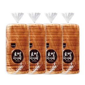 [JH삼립] 호밀빅식빵 1kg 4봉, 4kg, 1개
