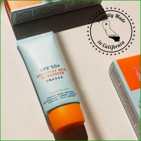 [A24] 센스티브스킨 썬스크린 썬크림 60ml (1+1) SPF50+ PA++++ FDA인증 더욱 순해진 무기자차 자외선 차단제 눈시림X 백탁X, 2개