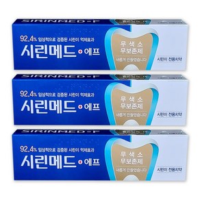 부광약품 시린메드 에프 시린이전용 치약, 100g, 3개