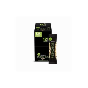 Wondeful Pistachios 껍데기 로스트 및 솔티드 너트 35.4g1.2온스 백12팩 단백질 스낵 이동 중에도 개별 포장된 건강한 스낵 220214, 12개